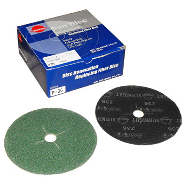 SUNMIGHT FIBRE BACK DISC 178MM 36G - 572402 